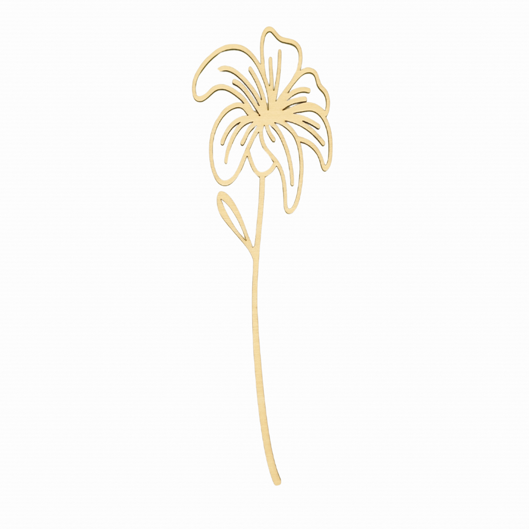 Fleur de Lys En Bois - Mobju