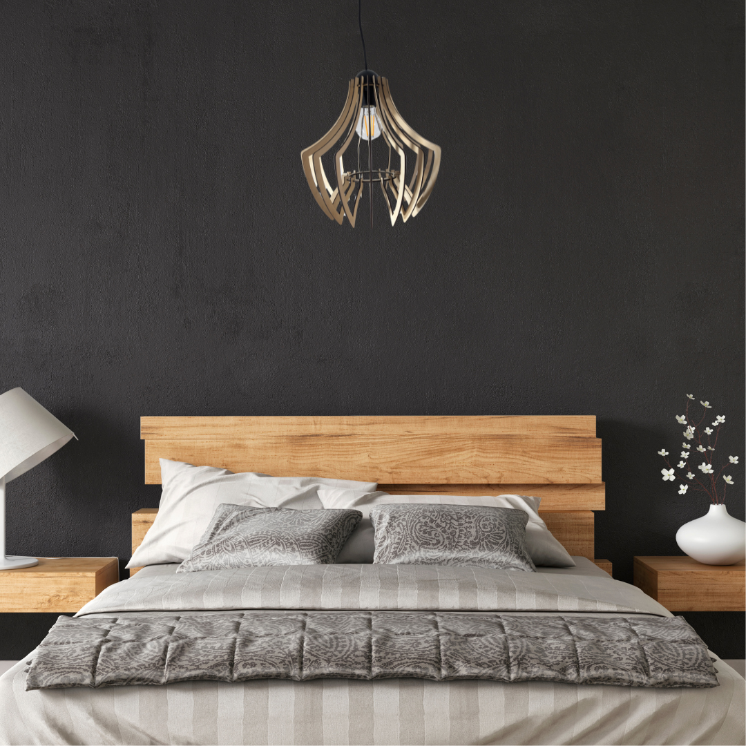 Lustre En Bois Crochet - Mobju