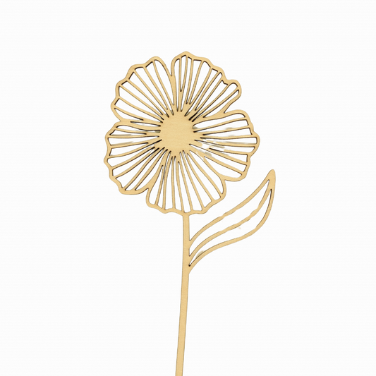 Gerbera En Bois - Mobju