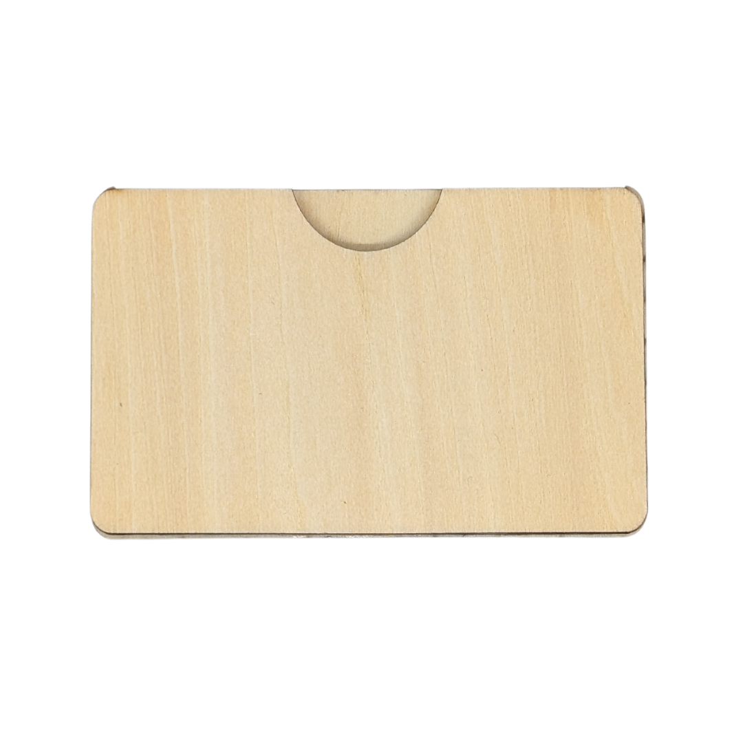 Porte Carte Cadeau En Bois Bonne Fête Maman