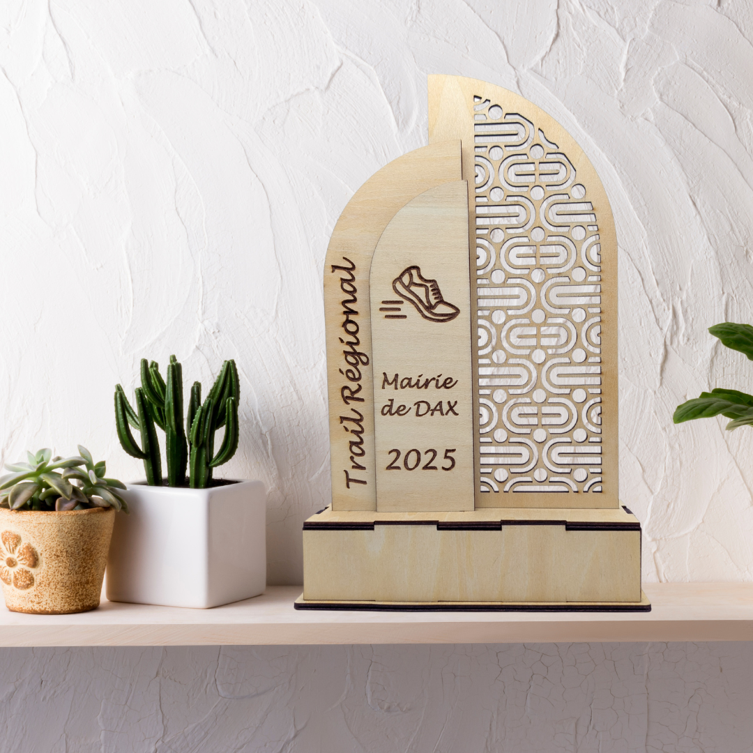 Trophée Bois Arche - Mobju