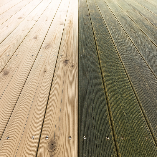 Comment nettoyer une terrasse en bois
