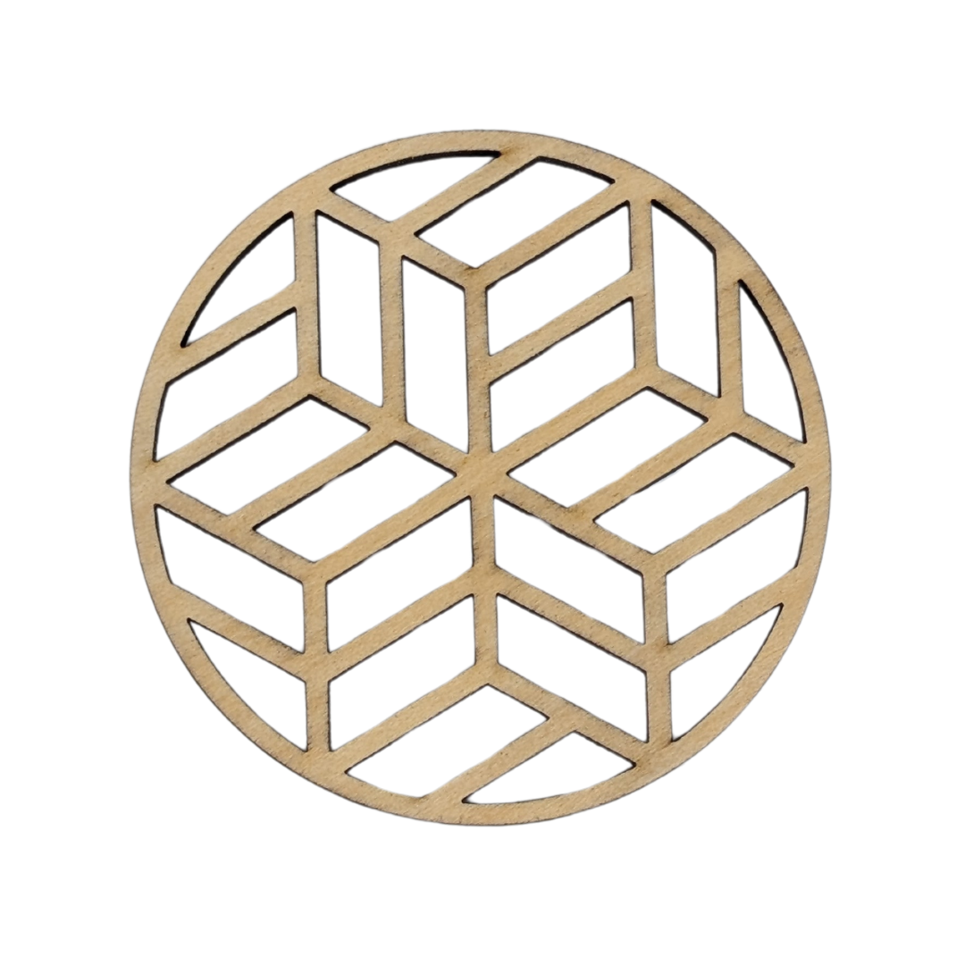 Dessous de verre avec boite personnalisée - Mobju