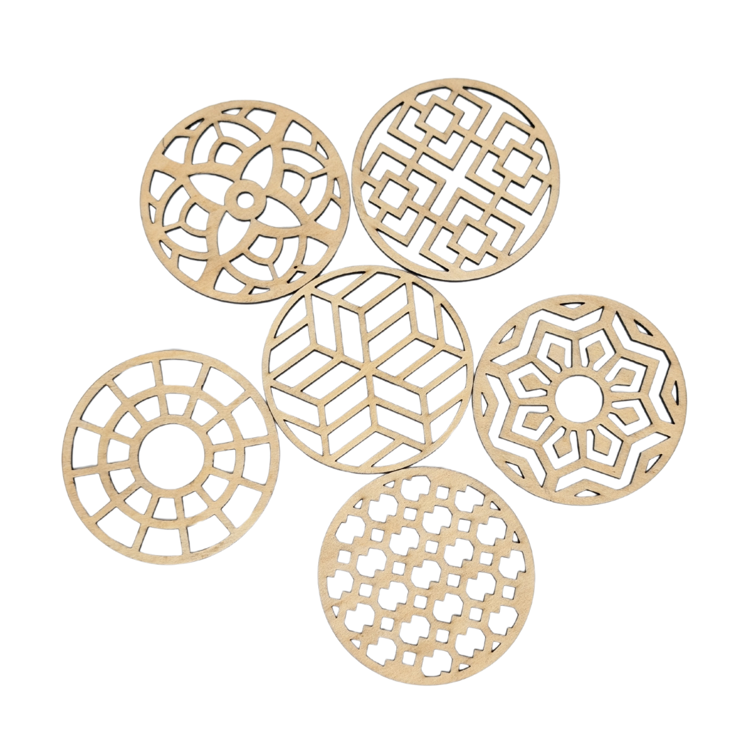 Dessous de verre avec boite personnalisée - Mobju