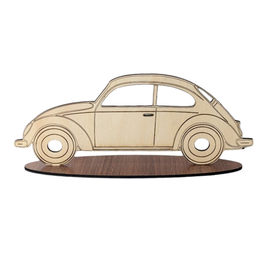 Coccinelle VW en bois à poser - Mobju