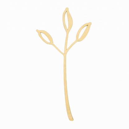 Feuillage En Bois Boutons - Mobju