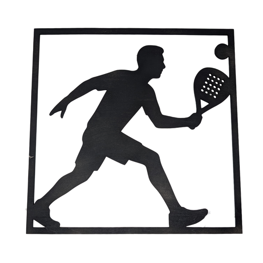 Cadre Mural Bois Padel - Mobju
