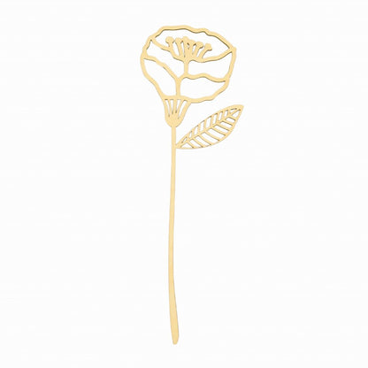 Coquelicot En Bois