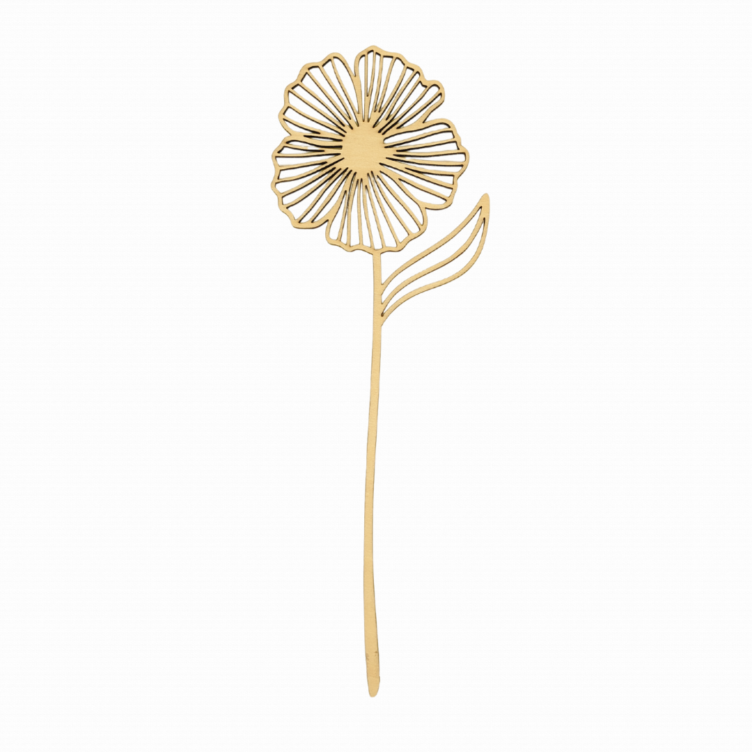 Gerbera En Bois - Mobju